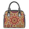 Sangria Mandala Bohemian Pattern Print Shoulder Handbag