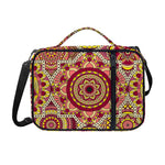 Sangria Mandala Bohemian Pattern Print Shoulder Strap Bible Bag