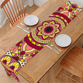 Sangria Mandala Bohemian Pattern Print Table Runner