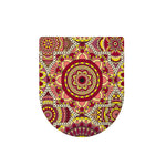 Sangria Mandala Bohemian Pattern Print Toilet Lid Cover