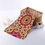Sangria Mandala Bohemian Pattern Print Towel
