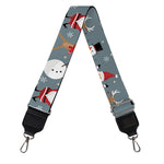 Santa Claus And Friends Pattern Print Bag Strap