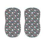 Santa Claus And Friends Pattern Print Bar Stool Covers