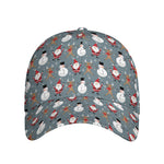 Santa Claus And Friends Pattern Print Baseball Cap