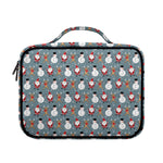 Santa Claus And Friends Pattern Print Briefcase Bible Bag