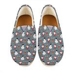 Santa Claus And Friends Pattern Print Casual Shoes