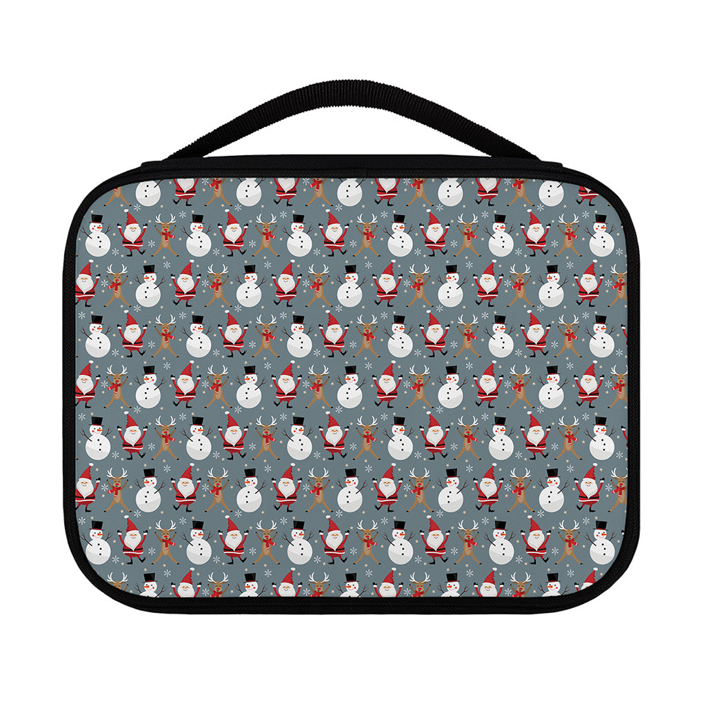 Santa Claus And Friends Pattern Print Classic Bible Case