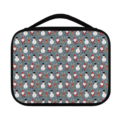 Santa Claus And Friends Pattern Print Classic Bible Case