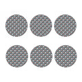 Santa Claus And Friends Pattern Print Coaster Set