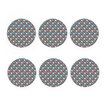 Santa Claus And Friends Pattern Print Coaster Set