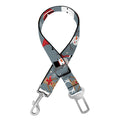 Santa Claus And Friends Pattern Print Dog Seat Belt