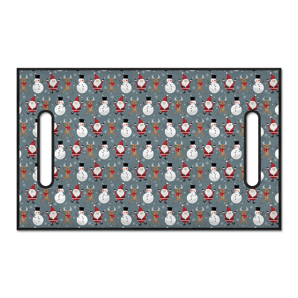 Santa Claus And Friends Pattern Print Golf Cart Seat Cover