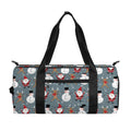 Santa Claus And Friends Pattern Print Gym Bag