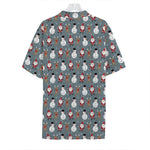 Santa Claus And Friends Pattern Print Hawaiian Shirt