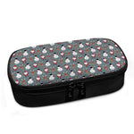 Santa Claus And Friends Pattern Print Insulin Cooler Travel Case