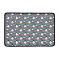 Santa Claus And Friends Pattern Print Kitchen Mat