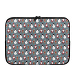 Santa Claus And Friends Pattern Print Laptop Sleeve