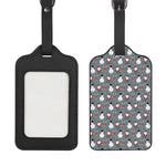 Santa Claus And Friends Pattern Print Luggage Tag