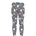 Santa Claus And Friends Pattern Print Men's Leggings