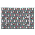 Santa Claus And Friends Pattern Print Placemat