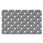 Santa Claus And Friends Pattern Print Polyester Doormat