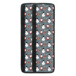 Santa Claus And Friends Pattern Print Refrigerator Handle Covers