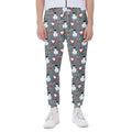 Santa Claus And Friends Pattern Print Joggers
