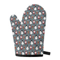 Santa Claus And Friends Pattern Print Single Oven Mitt