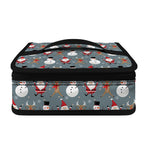 Santa Claus And Friends Pattern Print Small Lunch Bag