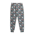 Santa Claus And Friends Pattern Print Sweatpants