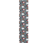 Santa Claus And Friends Pattern Print Table Runner