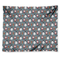 Santa Claus And Friends Pattern Print Tapestry