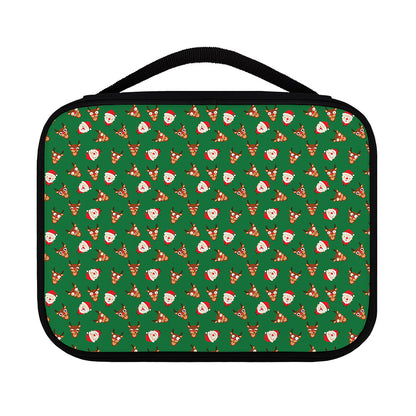 Santa Claus And Reindeer Emoji Print Classic Bible Case