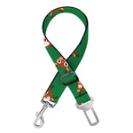 Santa Claus And Reindeer Emoji Print Dog Seat Belt