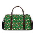 Santa Claus And Reindeer Emoji Print Duffel Bag