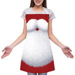 Santa Claus Beard Print Adjustable Apron