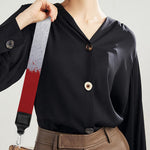 Santa Claus Beard Print Bag Strap