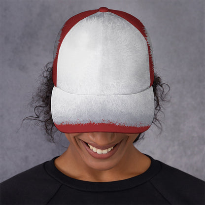 Santa Claus Beard Print Baseball Cap