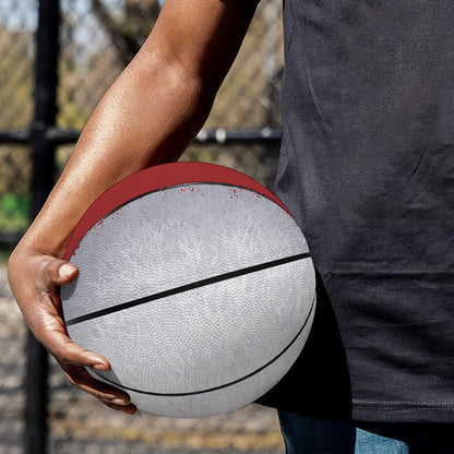 Santa Claus Beard Print Basketball