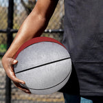Santa Claus Beard Print Basketball
