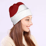 Santa Claus Beard Print Beanie