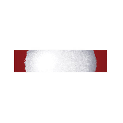 Santa Claus Beard Print Bed Runner