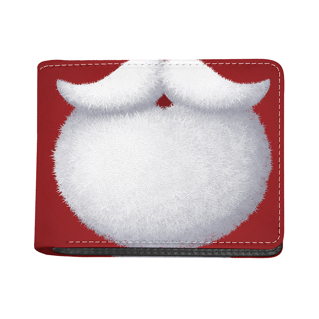 Santa Claus Beard Print Bifold Wallet