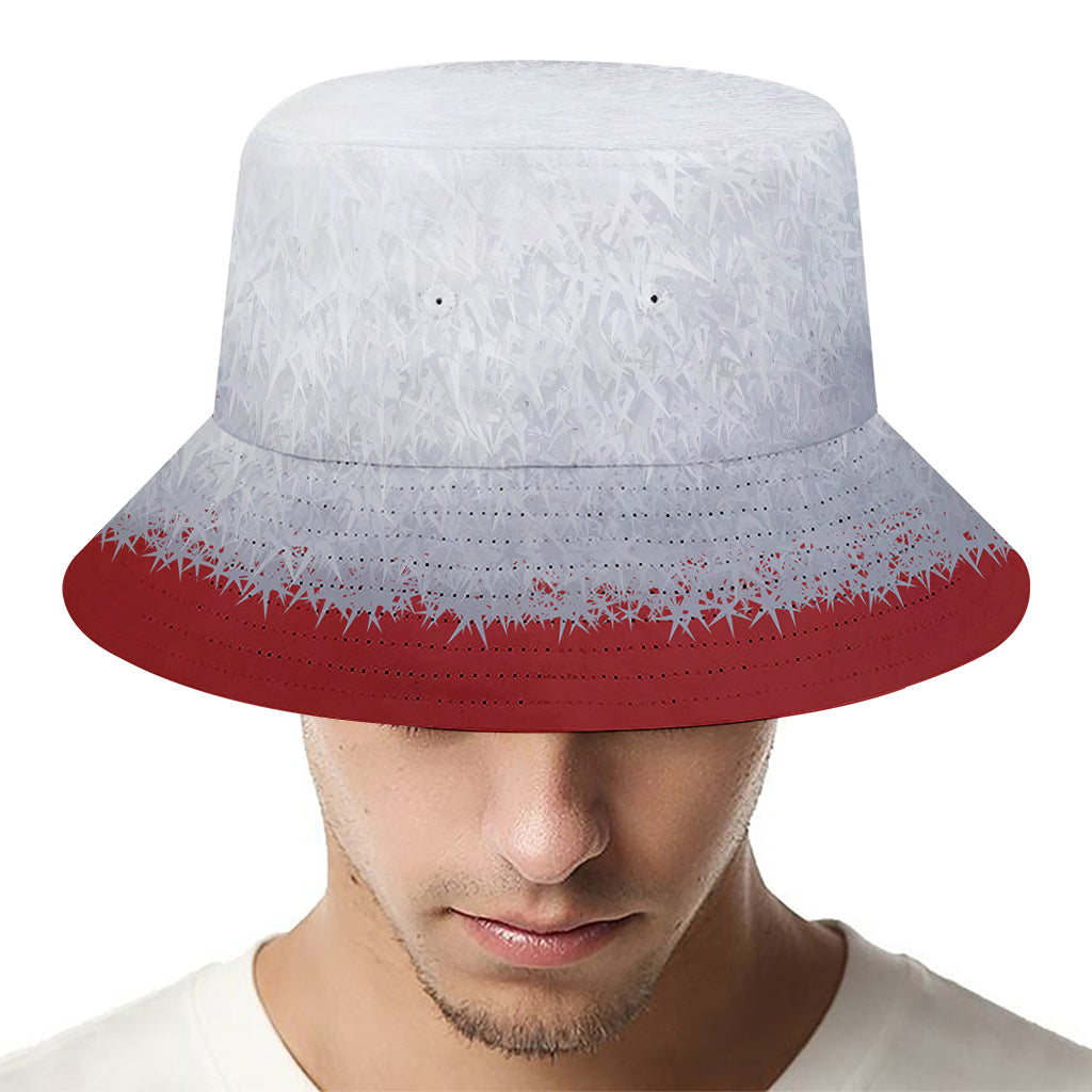 Santa Claus Beard Print Bucket Hat