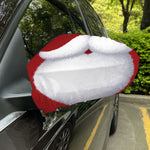 Santa Claus Beard Print Car Side Mirror Covers