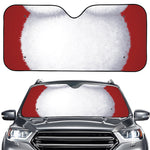 Santa Claus Beard Print Car Windshield Sun Shade