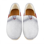 Santa Claus Beard Print Casual Shoes