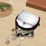 Santa Claus Beard Print Coin Purse