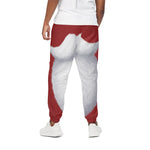 Santa Claus Beard Print Cotton Pants