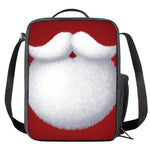 Santa Claus Beard Print Crossbody Lunch Bag